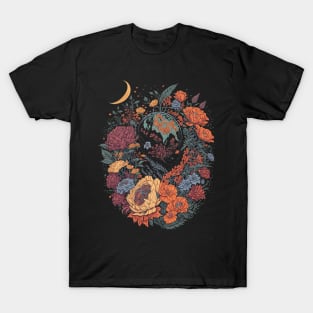 Floral planets T-Shirt